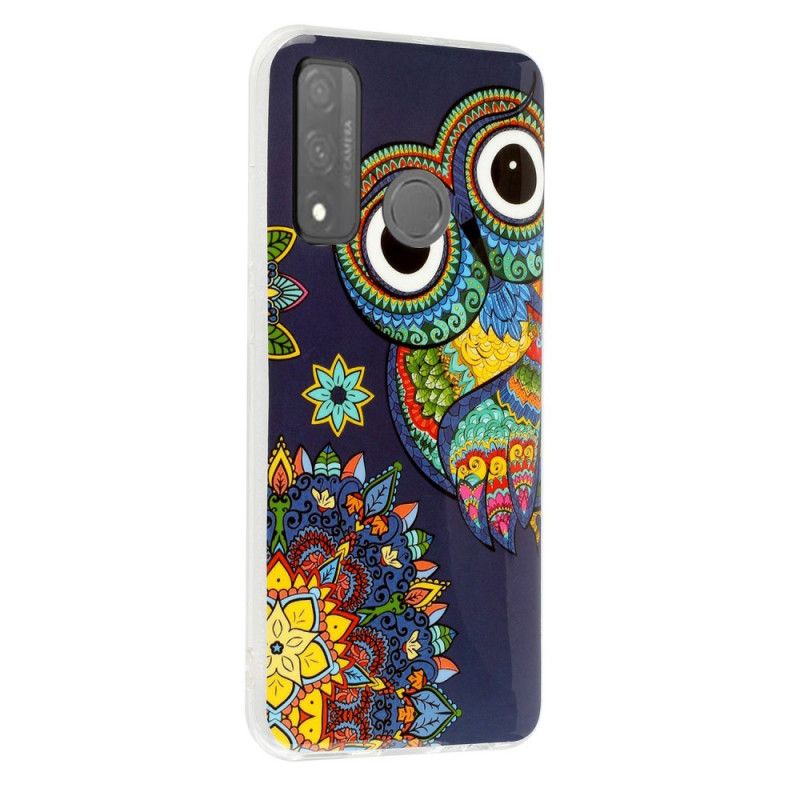 Cover Huawei P Smart 2020 Fluorescerende Mandalaugle