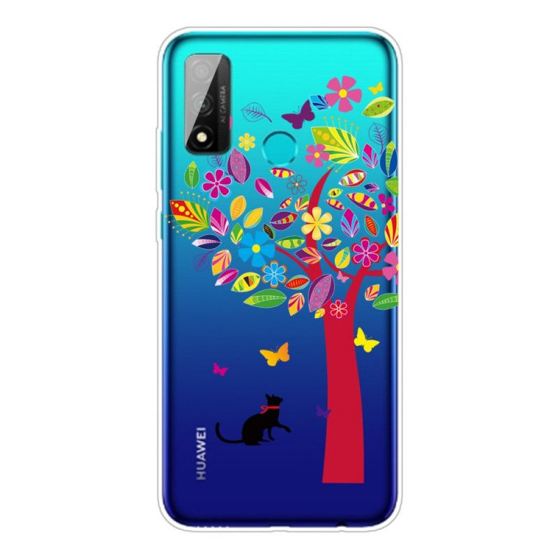 Cover Huawei P Smart 2020 Kat Under Træet