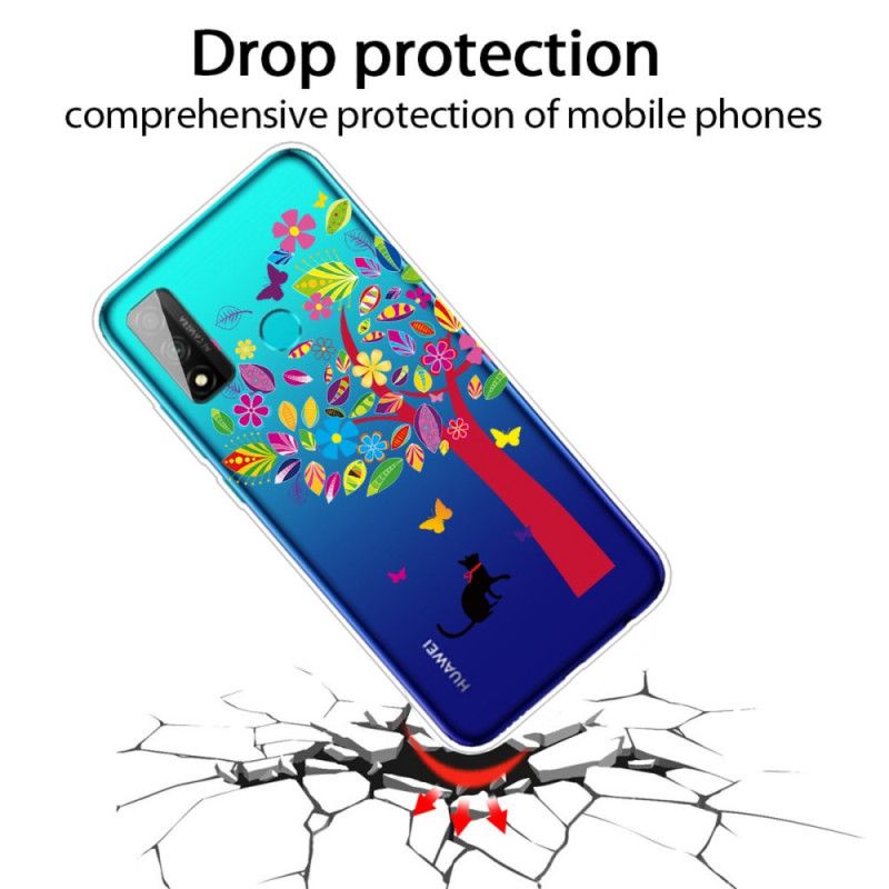 Cover Huawei P Smart 2020 Kat Under Træet