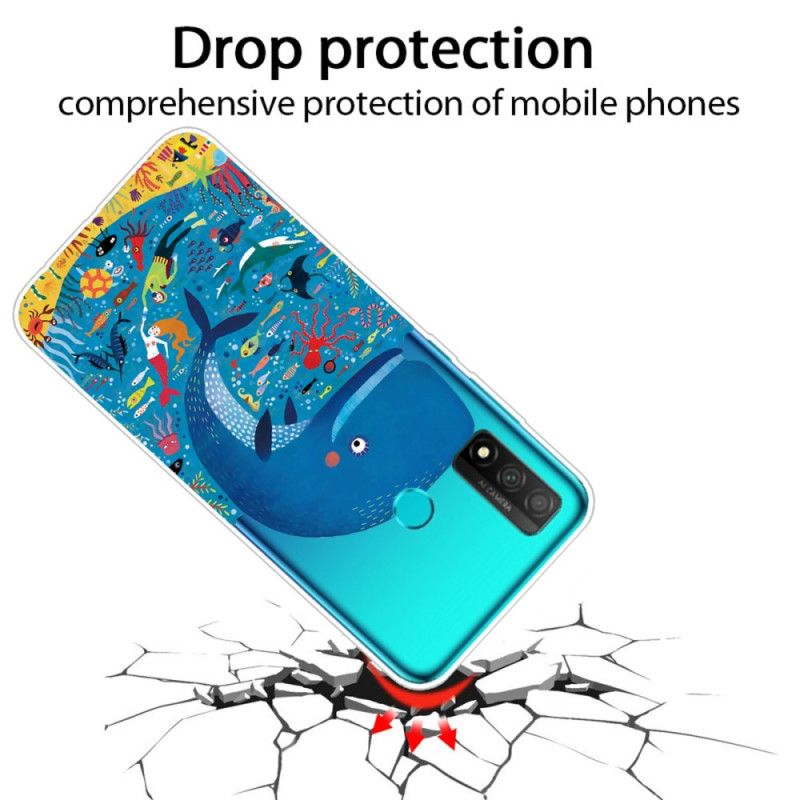 Cover Huawei P Smart 2020 Marine Verden Original