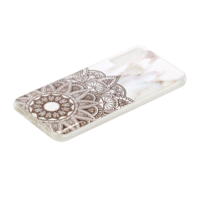 Cover Huawei P Smart 2020 Marmoreret Mandala