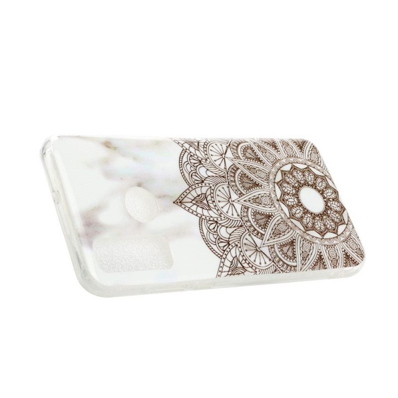 Cover Huawei P Smart 2020 Marmoreret Mandala