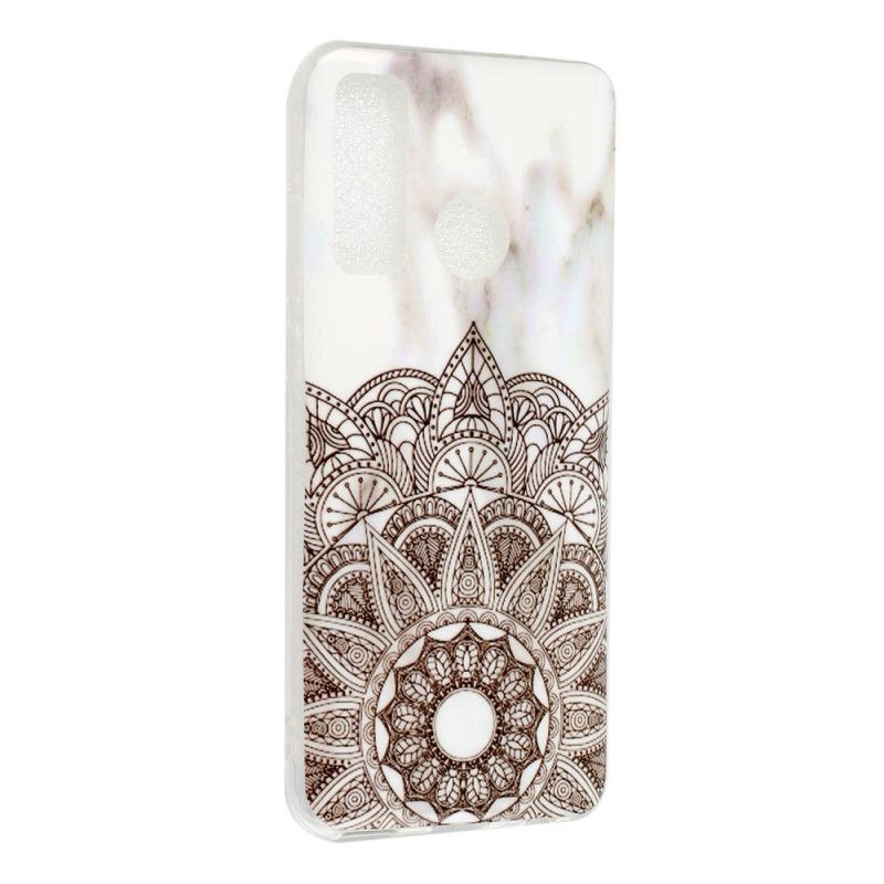 Cover Huawei P Smart 2020 Marmoreret Mandala