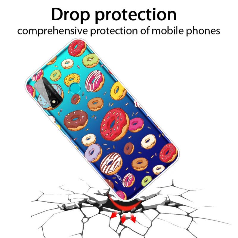 Cover Huawei P Smart 2020 Mobilcover Elsker Donuts