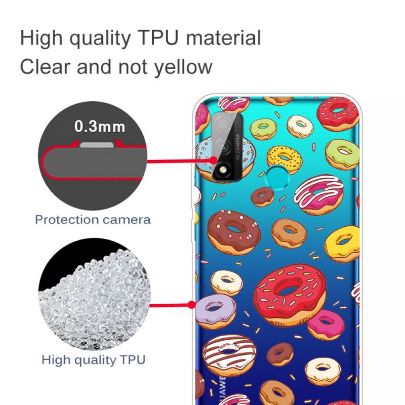 Cover Huawei P Smart 2020 Mobilcover Elsker Donuts