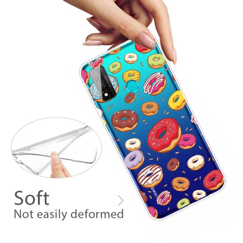 Cover Huawei P Smart 2020 Mobilcover Elsker Donuts