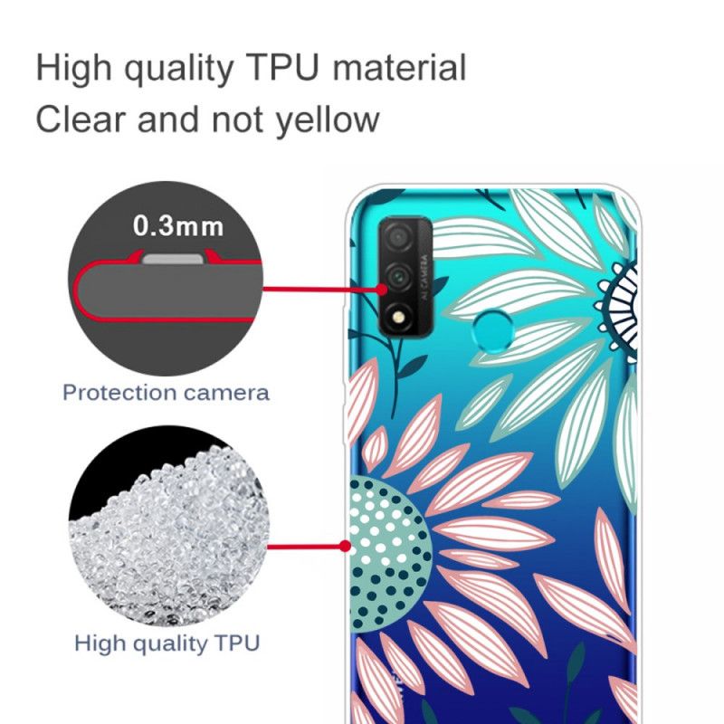 Cover Huawei P Smart 2020 Mobilcover Funky Solsikker