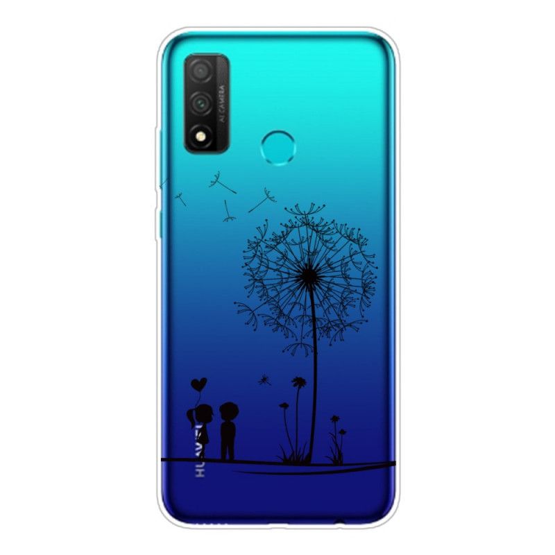 Cover Huawei P Smart 2020 Mobilcover Kærlighed Mælkebøtte