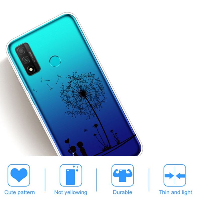 Cover Huawei P Smart 2020 Mobilcover Kærlighed Mælkebøtte