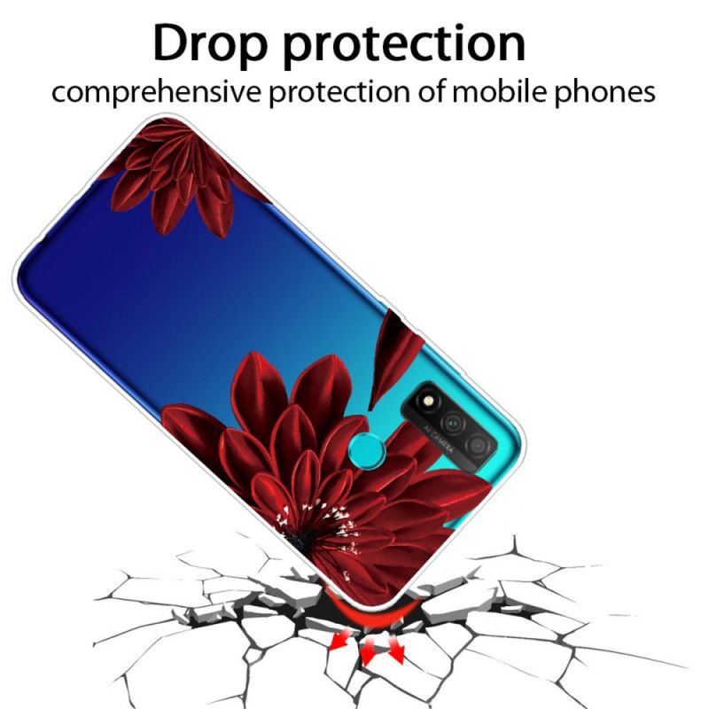 Cover Huawei P Smart 2020 Mobilcover Vilde Blomster