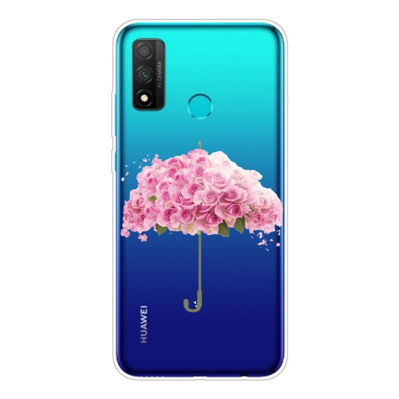 Cover Huawei P Smart 2020 Paraply I Roser Beskyttelse