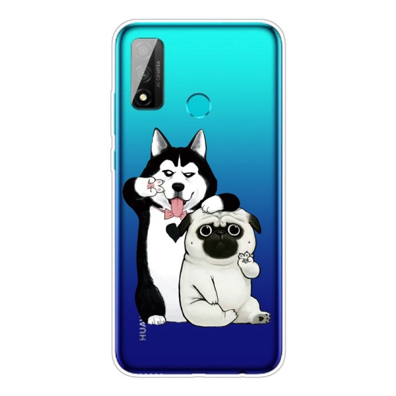 Cover Huawei P Smart 2020 Sjove Hunde