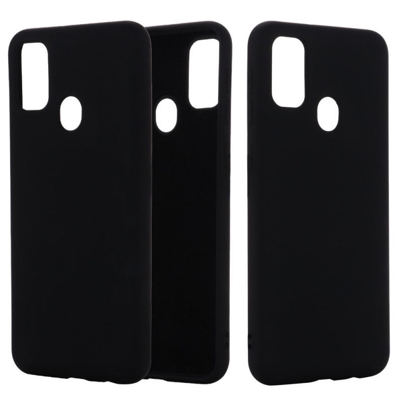 Cover Huawei P Smart 2020 Sort Mobilcover Flydende Silikone