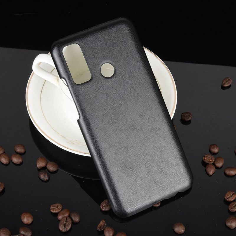 Cover Huawei P Smart 2020 Sort Præstationslychee-Lædereffekt Original