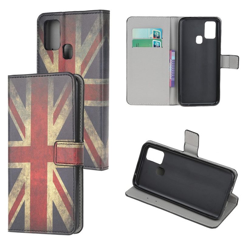 Flip Cover Huawei P Smart 2020 Englands Flag