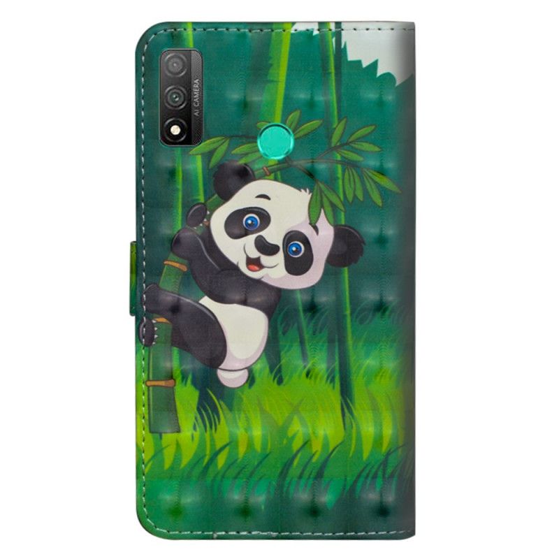 Flip Cover Huawei P Smart 2020 Mobilcover Panda Og Bambus