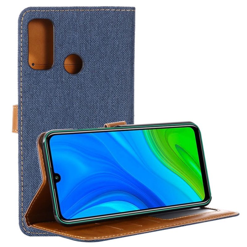 Flip Cover Huawei P Smart 2020 Mørkeblå Mobilcover Jeans