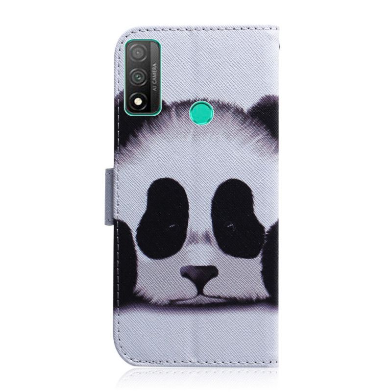 Flip Cover Huawei P Smart 2020 Panda Ansigt