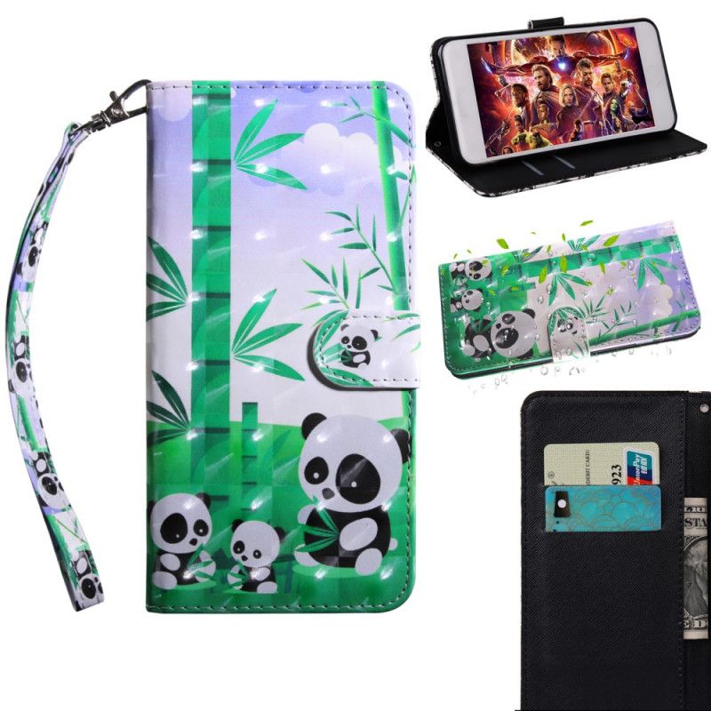 Flip Cover Huawei P Smart 2020 Pandafamilie