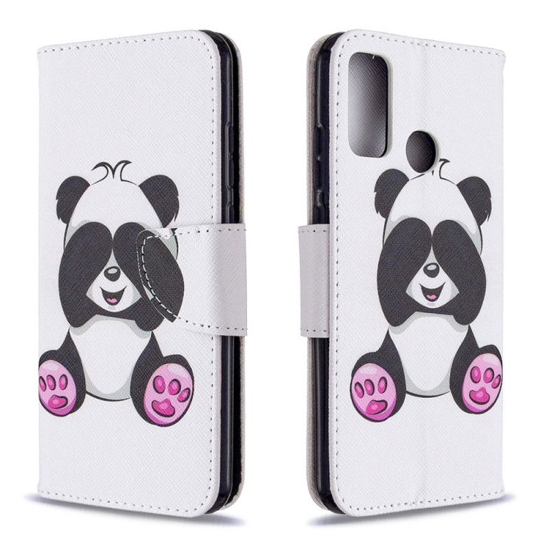 Flip Cover Huawei P Smart 2020 Sjov Panda