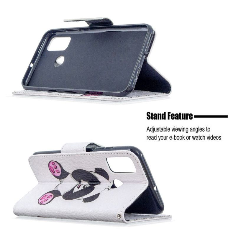 Flip Cover Huawei P Smart 2020 Sjov Panda