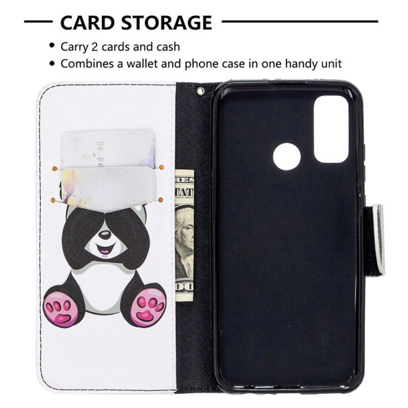 Flip Cover Huawei P Smart 2020 Sjov Panda