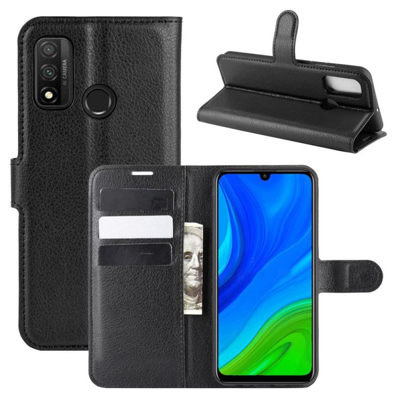 Flip Cover Huawei P Smart 2020 Sort Klassisk