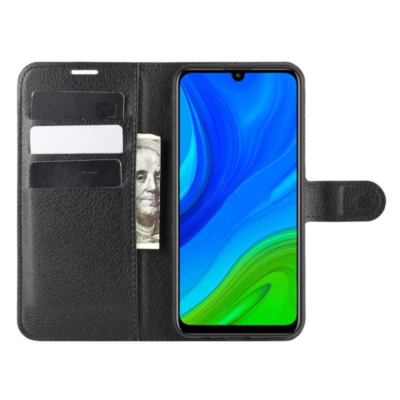 Flip Cover Huawei P Smart 2020 Sort Klassisk