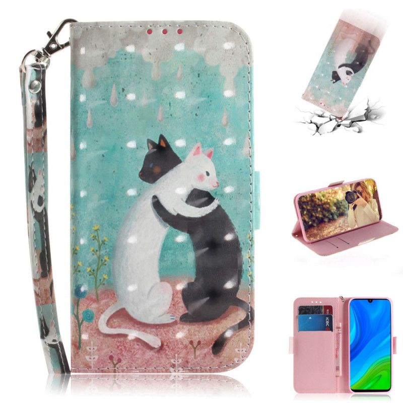 Flip Cover Huawei P Smart 2020 Stringkatevenner