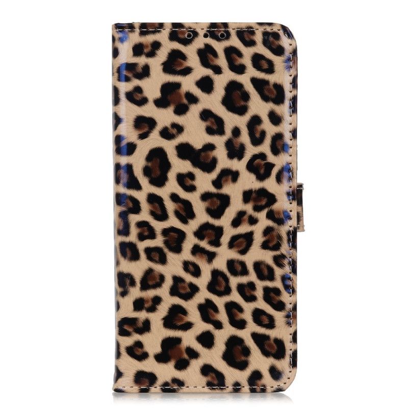 Flip Cover Læder Huawei P Smart 2020 Enkel Leopard