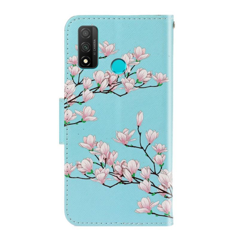 Flip Cover Læder Huawei P Smart 2020 G-Streng