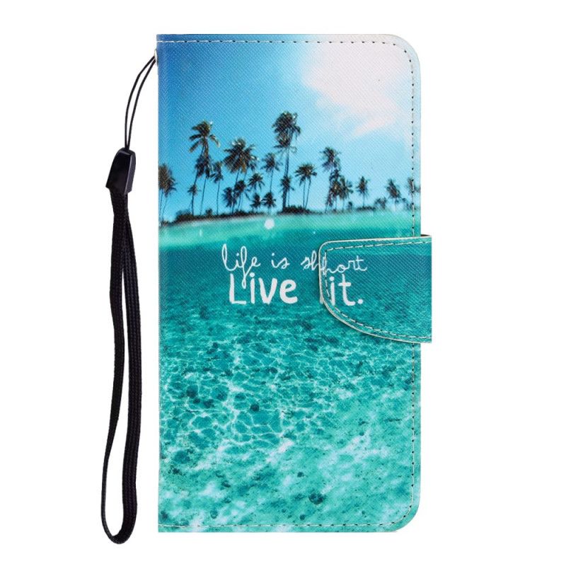 Flip Cover Læder Huawei P Smart 2020 Live It Thong