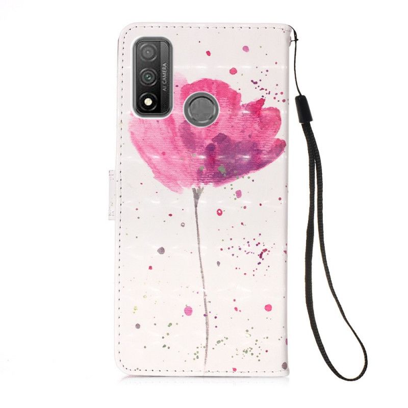 Flip Cover Læder Huawei P Smart 2020 Valmuervalmue Original