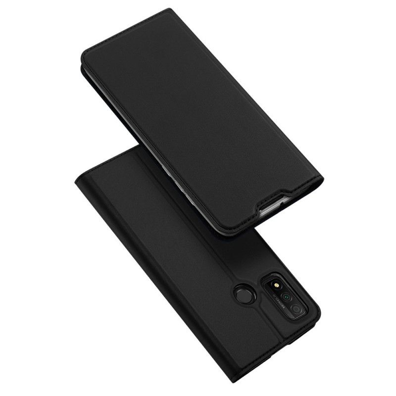 Læder Cover Huawei P Smart 2020 Sort Pro Dux Ducis Hud