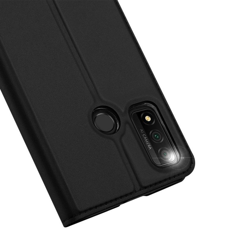 Læder Cover Huawei P Smart 2020 Sort Pro Dux Ducis Hud