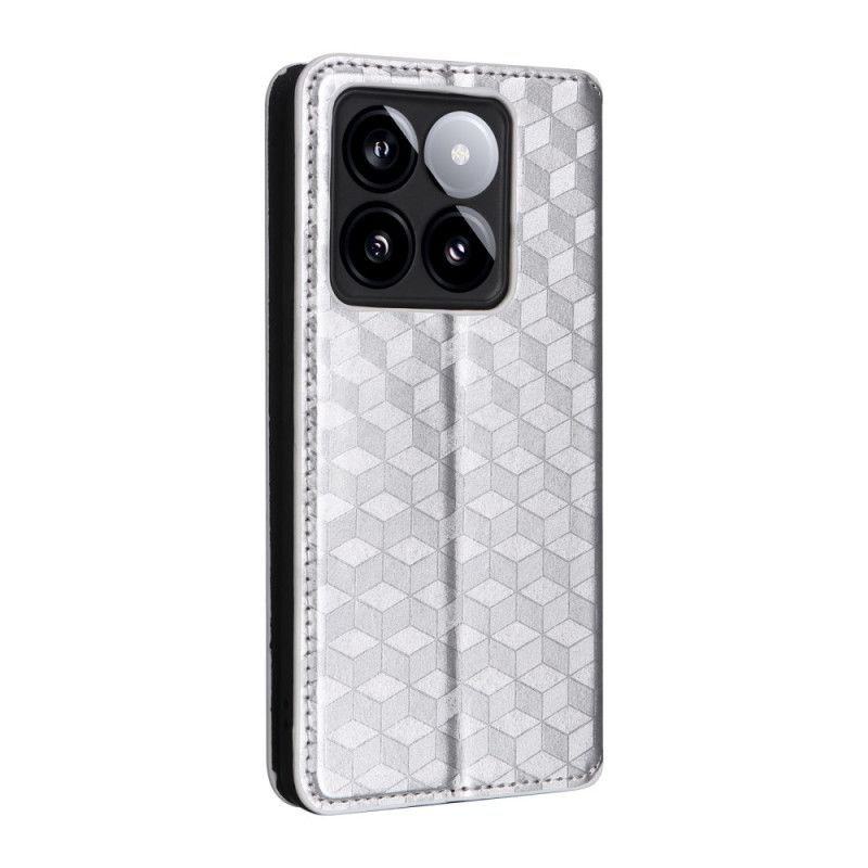 Flip Cover Xiaomi 14t 3d Kuber