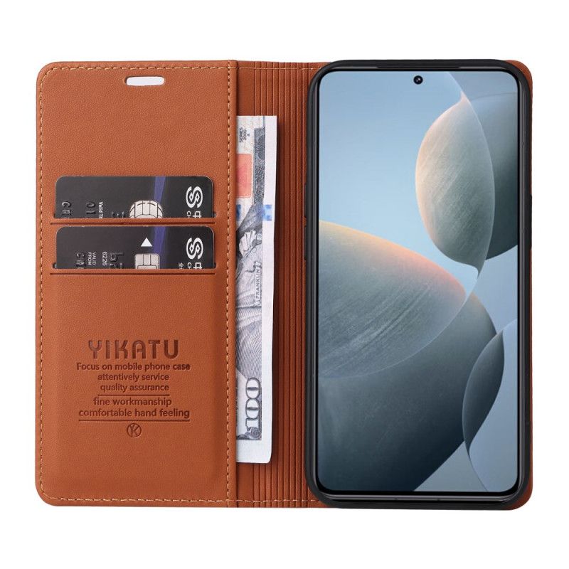 Flip Cover Xiaomi 14t Klassisk Yikatu