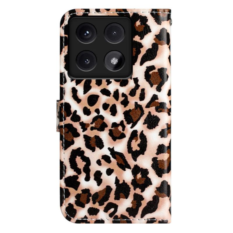 Flip Cover Xiaomi 14t Leopardtryk