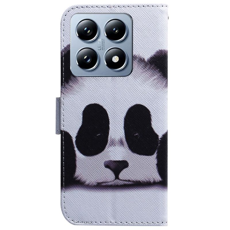 Flip Cover Xiaomi 14t Panda