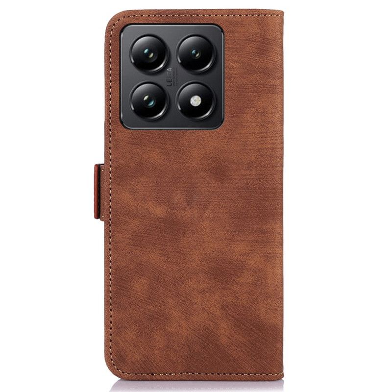 Læder Cover Xiaomi 14t Telefon Etui Retro Abeel