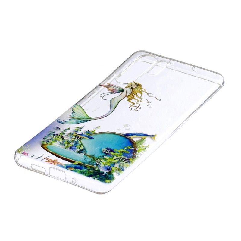 Cover Huawei P30 Pro Blå Havfrue