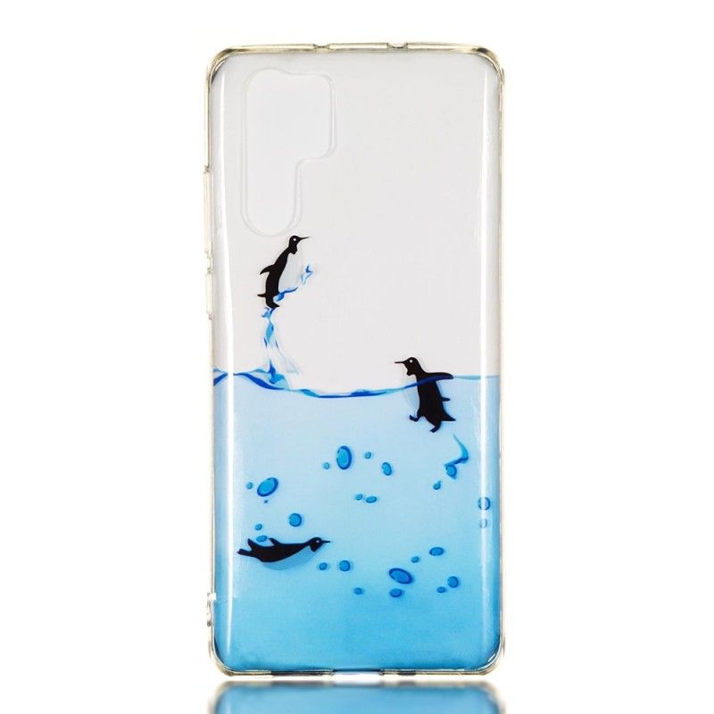 Cover Huawei P30 Pro Gennemsigtigt Pingvinspil Original