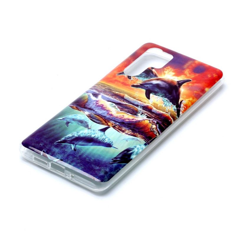 Cover Huawei P30 Pro Mobilcover Delfiner I Naturen