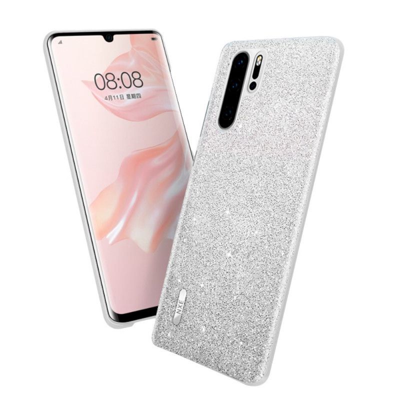 Cover Huawei P30 Pro Sølv Rhinestone På X-Niveau