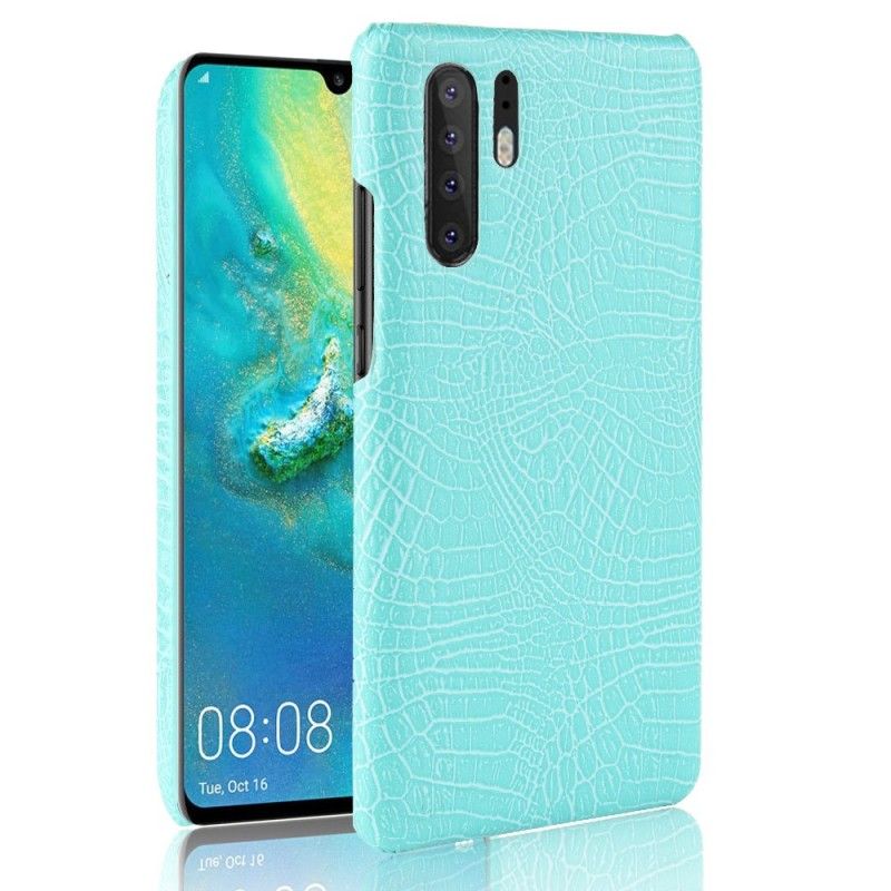 Cover Huawei P30 Pro Sort Krokodillehudeffekt Original