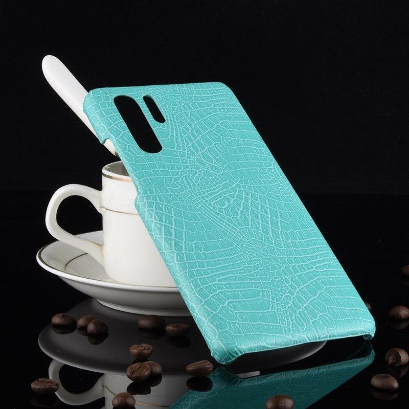 Cover Huawei P30 Pro Sort Krokodillehudeffekt Original