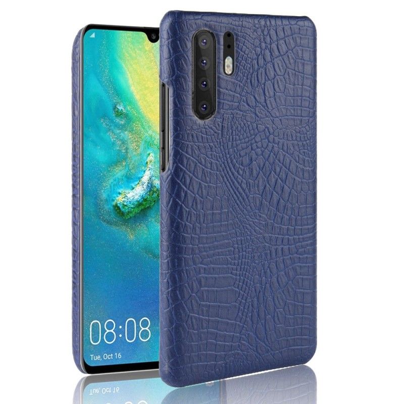 Cover Huawei P30 Pro Sort Krokodillehudeffekt Original