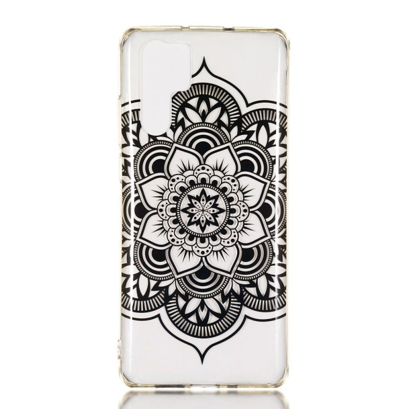 Cover Huawei P30 Pro Sort Mandala Kunst Beskyttelse