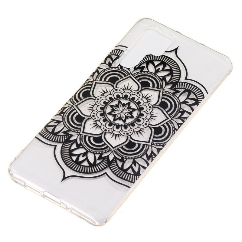 Cover Huawei P30 Pro Sort Mandala Kunst Beskyttelse