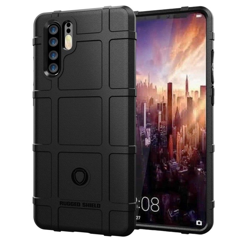 Cover Huawei P30 Pro Sort Robust Skjold